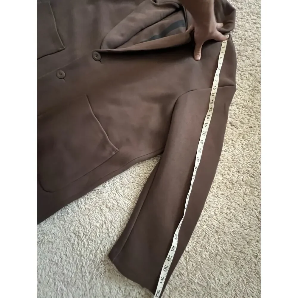 Nike Tech Fleece Reimagined Trench Brown Coat FN0601-237 Size 2XL Men's $300
